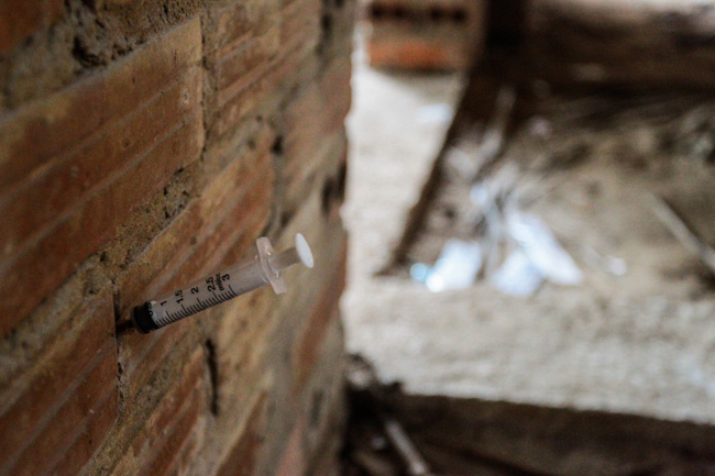 Khu biệt thự sang chảnh thành chốn phiêu bồng của con nghiện